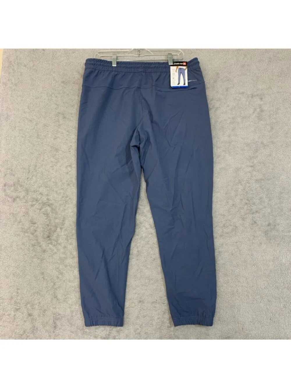 NWT Quiksilver Dryflight Men's L Navy Blue Pants Moisture-Wicking  Joggers